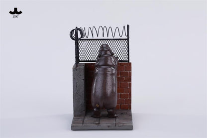 JxK.Studio Baby Hippo 6.0 Wall 1/6 Scale Resin Accessory Set - View 10