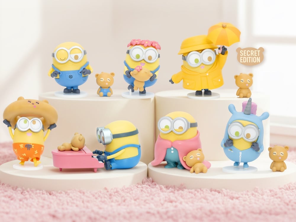 Beast Kingdom Minions Mini Egg Attack MEA-111 Bob & Tim Box of 6 Random Figures - View 2