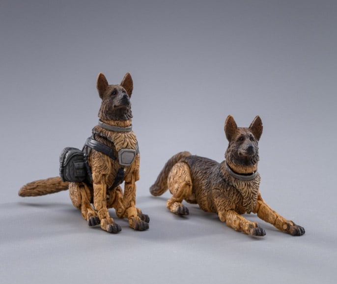 JoyToy Military Dog 1/18 Scale Plastic Animal Figure - View 6