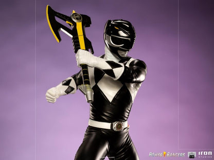 Iron Studios Mighty Morphin Power Rangers Battle Diorama Series Black Ranger 1/10 Scale Limited Edition Statue - View 9