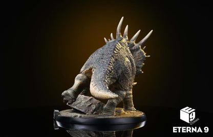 E9 Studio Dinosaur Series Styracosaurus Statue in PVC and Resin - View 7
