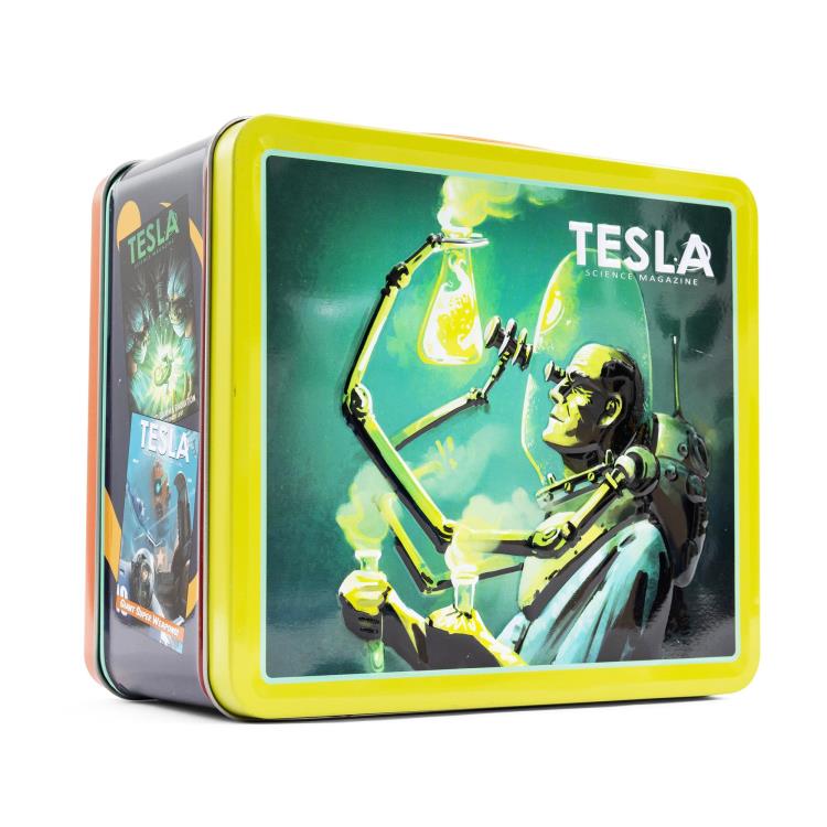 Toynk Fallout Tesla Science Magazine Tin Lunchbox 4.3-Inch - View 8
