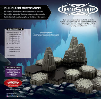 Renegade Game Studios Heroscape The Caverns of Valhalla Terrain Expansion - View 5