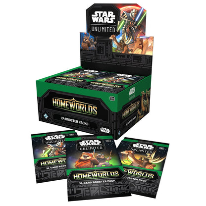 Fantasy Flight Games Star Wars: Unlimited Homeworlds Booster Display with 24 Booster Packs - View 4
