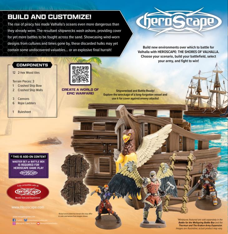 Renegade Game Studios Heroscape Shores of Valhalla Terrain Expansion - View 4