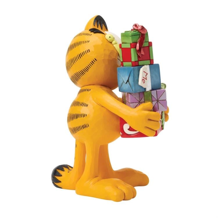 Enesco Jim Shore Garfield with Presents Figurine 7-Inch - View 3