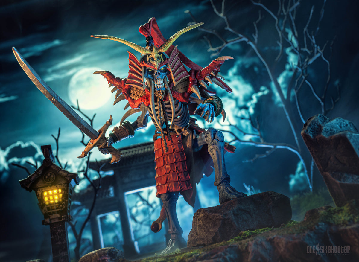 Four Horsemen Skeleton Warriors Infinite Legions Bone-Zai 1/12 Scale Plastic Action Figure - View 9