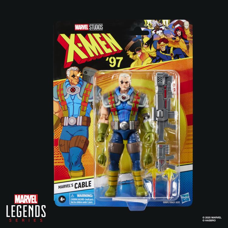 Hasbro Marvel Legends X-Men '97 Cable Action Figure - View 10