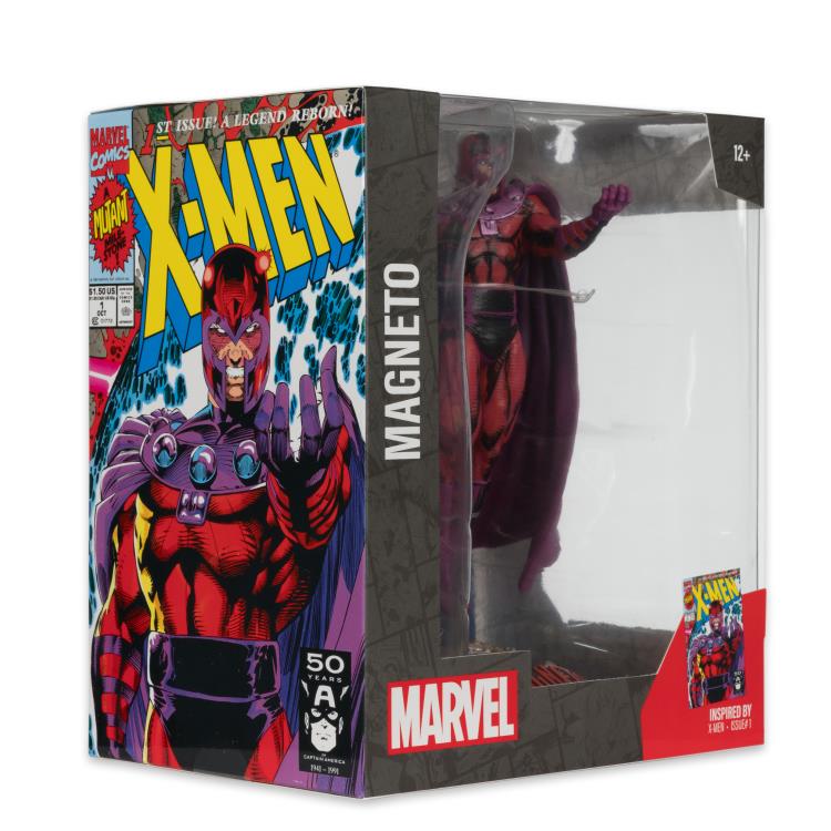 McFarlane Toys Marvel Comics Magneto (X-Men #1) 1/10 Scale Action Figure - View 9