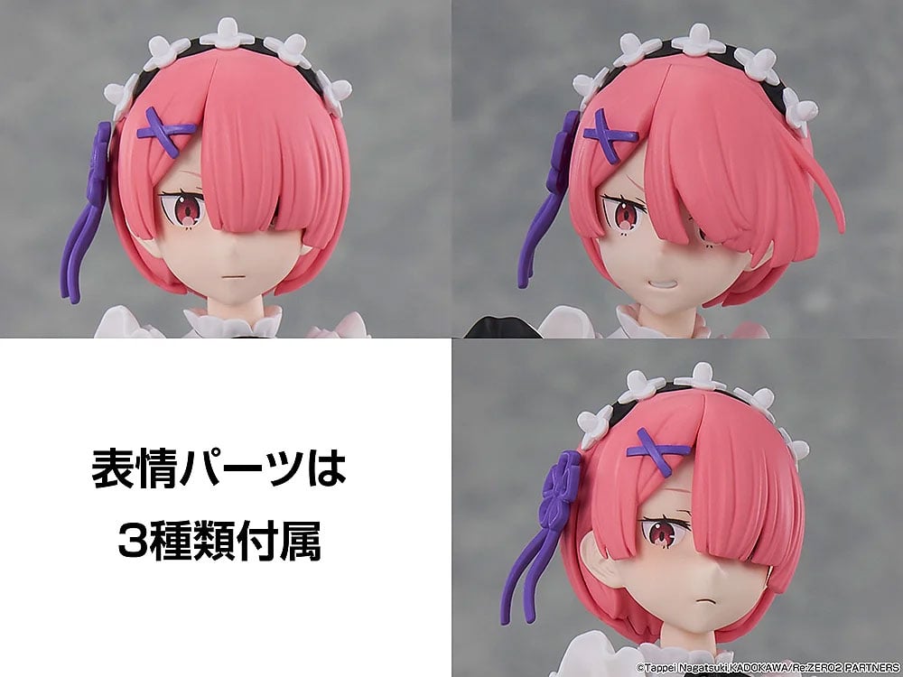 Kadokawa Re:Zero Starting Life in Another World Kadokawa Plastic Model Series Ram Model Kit, 6.2-Inch - View 10