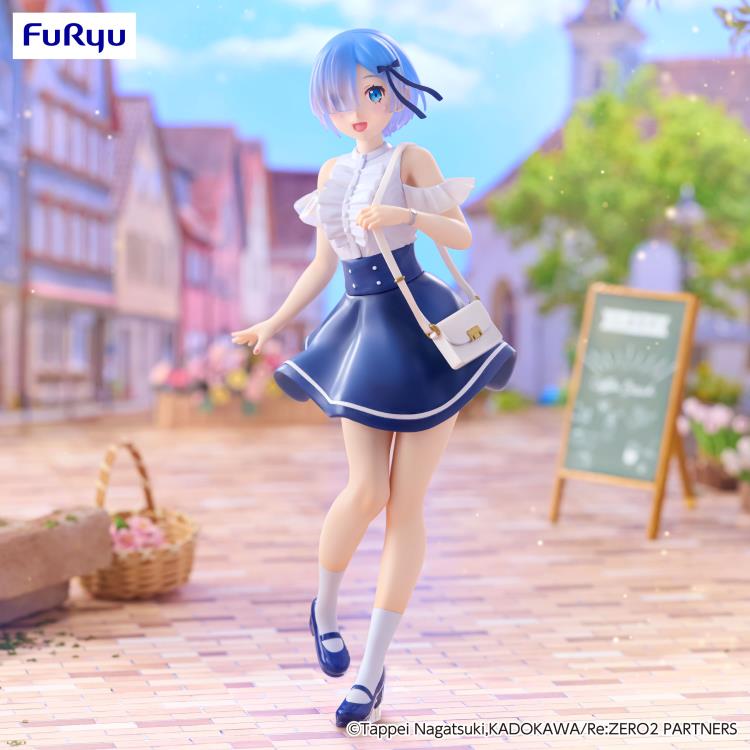 FuRyu Re:Zero Starting Life in Another World Trio-Try-iT Rem (Date Plan Ver.) Figure, 8.26-Inch - View 3