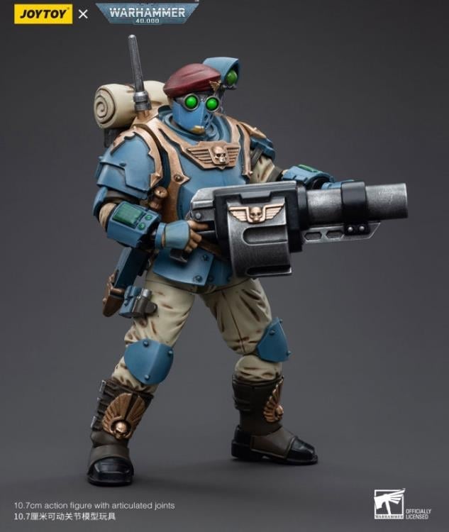 JoyToy Warhammer 40K Astra Militarum Tempestus Scions Command Squad 55th Kappic Eagles Grenadier 1/18 Scale Figure - View 6