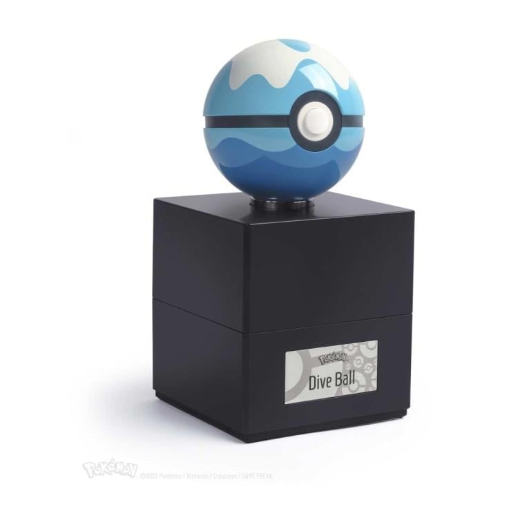 The Wand Company Pokemon Electronic Dive Ball Replica in Metal - View 4
