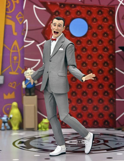 NECA Pee-Wee's Playhouse Ultimate Pee-Wee Herman Action Figure with Pterri - View 4