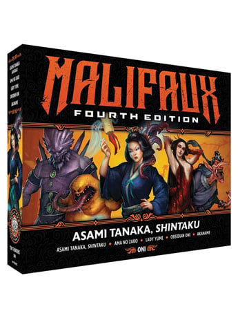 Wyrd Games Malifaux: 4th Edition Asami Tanaka, Shintaku Plastic Miniatures Set
