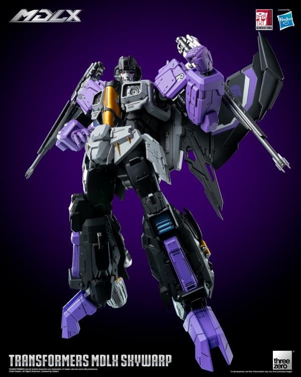 threezero Transformers MDLX Articulated Figure Series Skywarp 7.8-Inch Action Figure - View 17