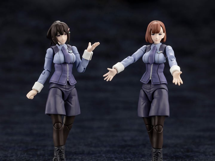 Kotobukiya Hexa Gear Governor Earthcline Biomechanics Operators 1/24 Scale Model Kit Set - View 2