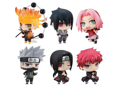 MegaHouse Naruto: Shippuden Chimi-Mega Mascot Collection 1 Box of 6 Random Figures - View 2