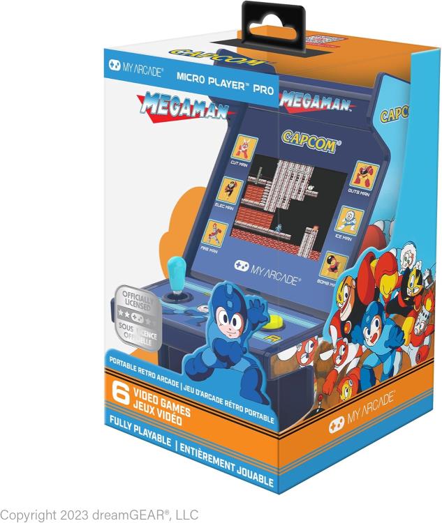 My Arcade Mega Man Collectible Retro Arcade Micro Player Pro (6-Games-in-1) - View 10