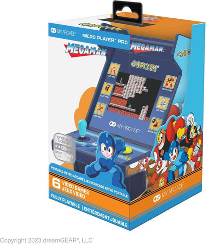 My Arcade Mega Man Collectible Retro Arcade Micro Player Pro (6-Games-in-1) - View 10