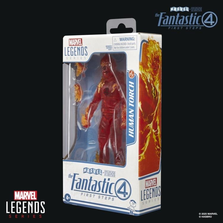Hasbro Marvel Legends The Fantastic Four: First Steps Human Torch Action Figure - View 11