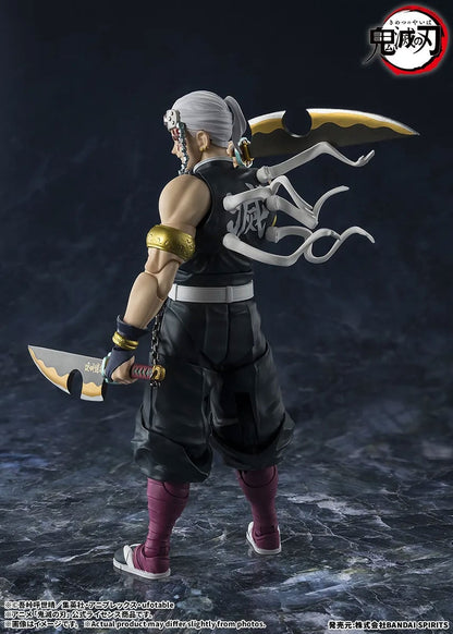 Bandai Demon Slayer: Kimetsu no Yaiba S.H.Figuarts Tengen Uzui 6.5-Inch Action Figure - View 6