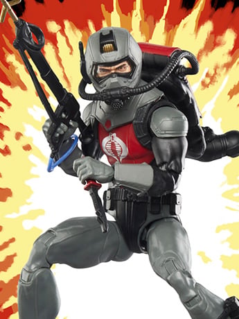 Hasbro G.I. Joe Classified Series Retro Collection Cobra Eel Action Figure