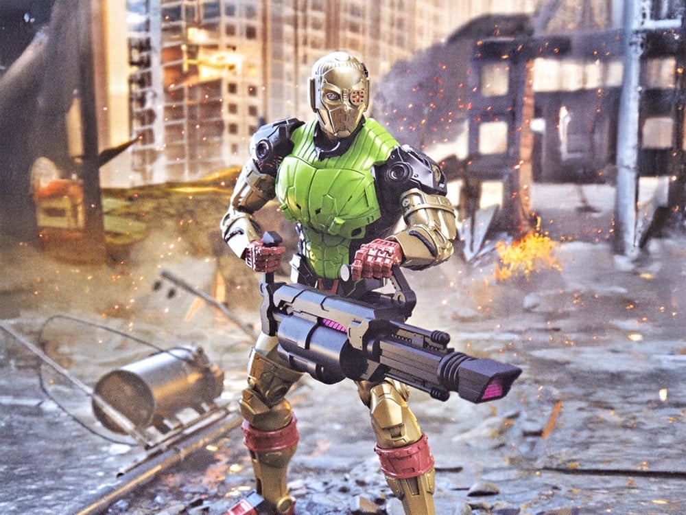 Hasbro G.I. Joe Classified Series #201 Cobra Overkill Action Figure - View 2