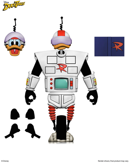 NECA Disney DuckTales Ultimate Gizmoduck Action Figure - View 7