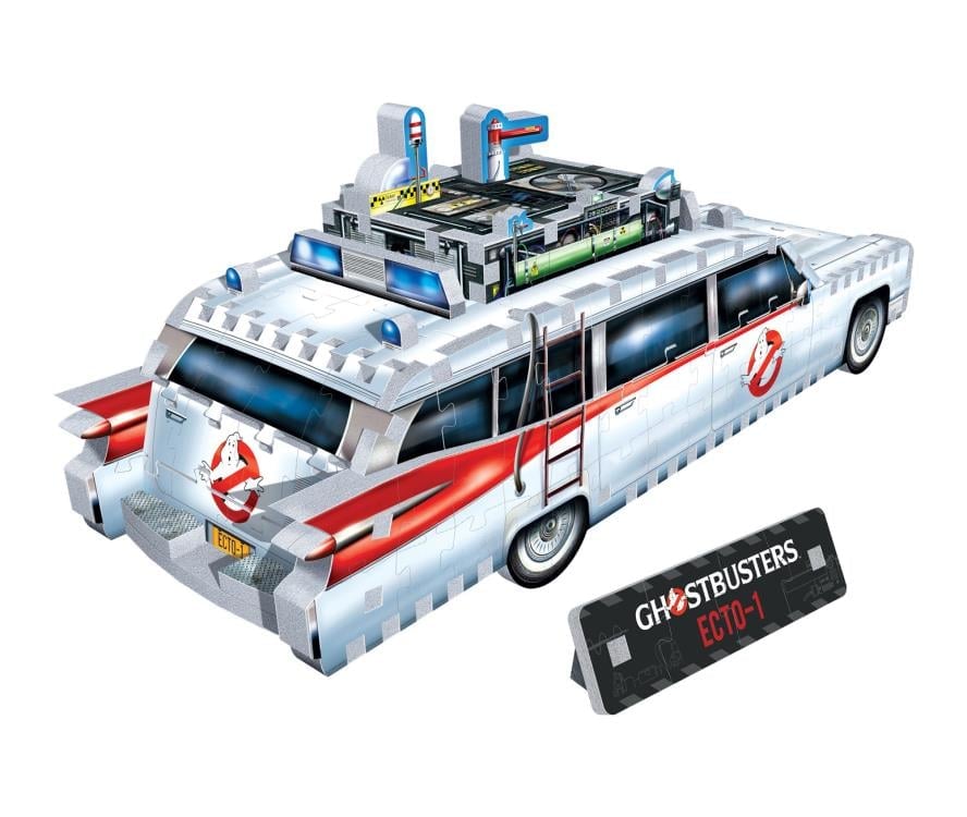 Wrebbit Ghostbusters Ecto-1 280-Piece 3D Puzzle, 5.5-Inch - View 5