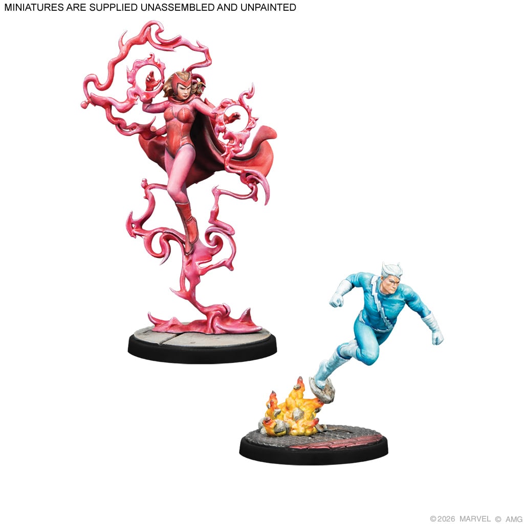 Atomic Mass Games Marvel: Crisis Protocol Members of the Brotherhood Affiliation Pack Miniatures - View 4