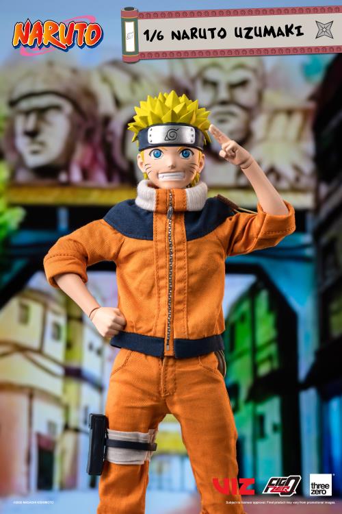 threezero Naruto FigZero Naruto Uzumaki 1/6 Scale Collectible Figure - View 8