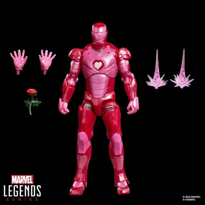 Hasbro Marvel Legends I Love You 3000 Iron Man (Pink) Action Figure - View 8