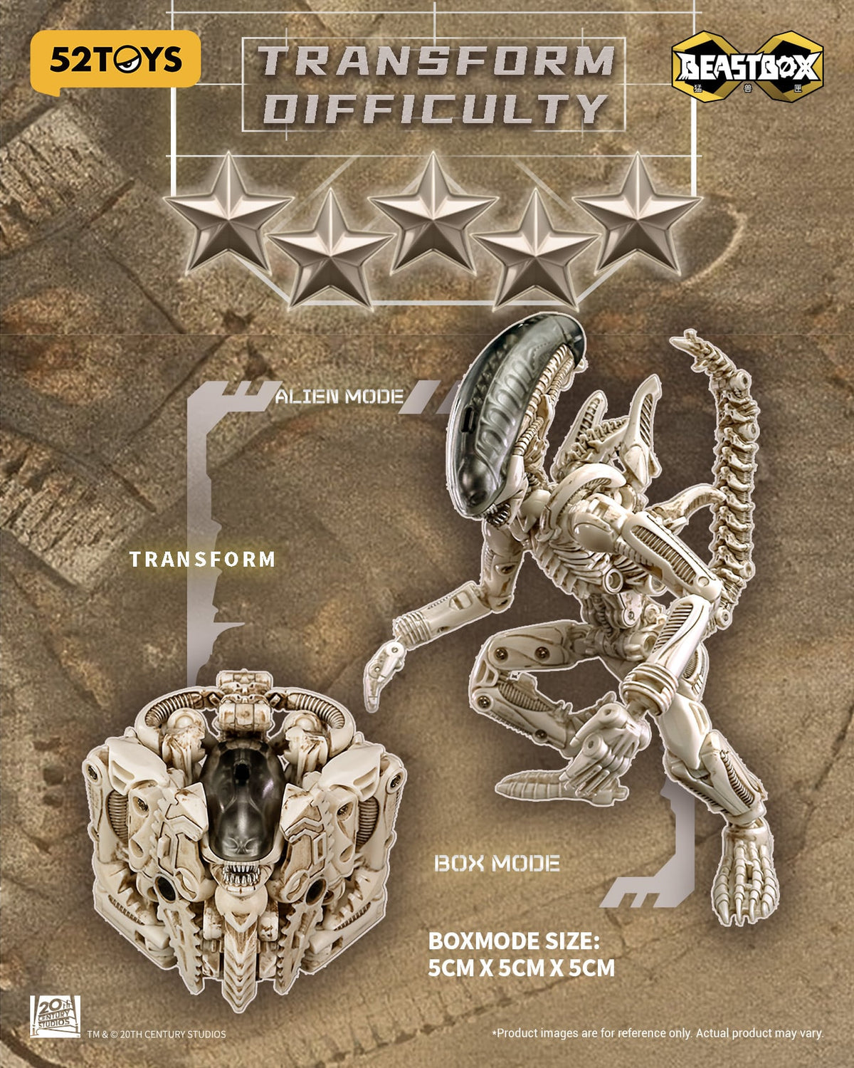 52Toys Alien BeastBOX Infinity IB-13BM Xenomorph Biomech Ver. 6-Inch Action Figure - View 8