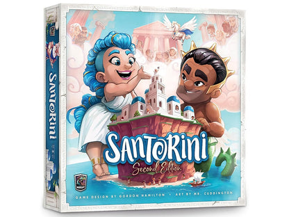 Roxley Games Santorini Second Edition Abstract Strategy Board Game - View 2