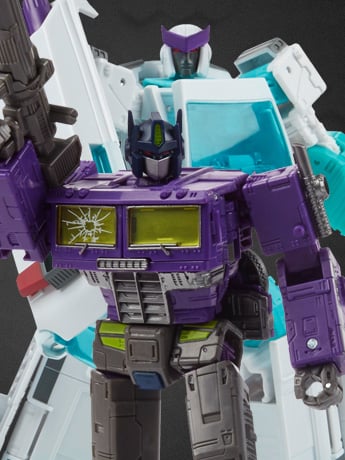 Hasbro Transformers Generations Selects Shattered Glass Optimus Prime and Ratchet Two-Pack