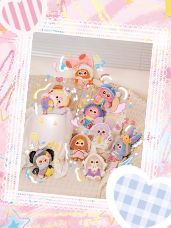 Cureplaneta Baby Three Sweet Dream Random Vinyl Plush Toy 8.5-Inch