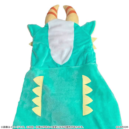 Capcom Monster Hunter Chibi Style Zinogre Fluffy Poncho - View 4