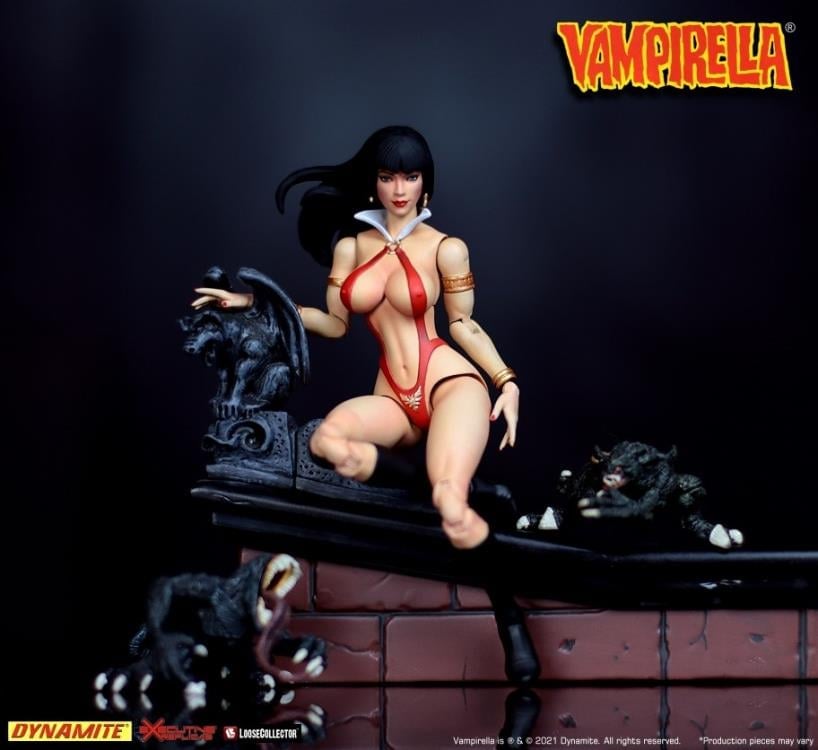 LooseCollector Executive Replicas Vampirella 1/12 Scale 6-Inch Action Figure - View 4