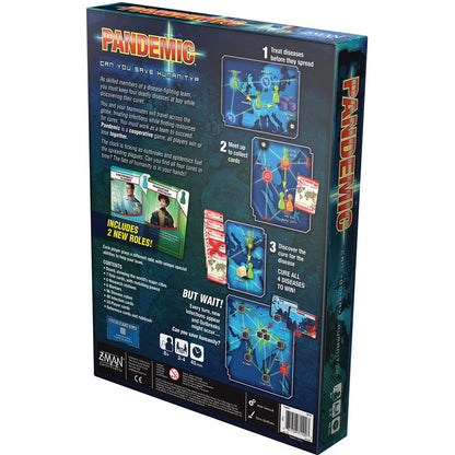 Z-Man Games Pandemic Cooperative Strategy Board Game - View 3