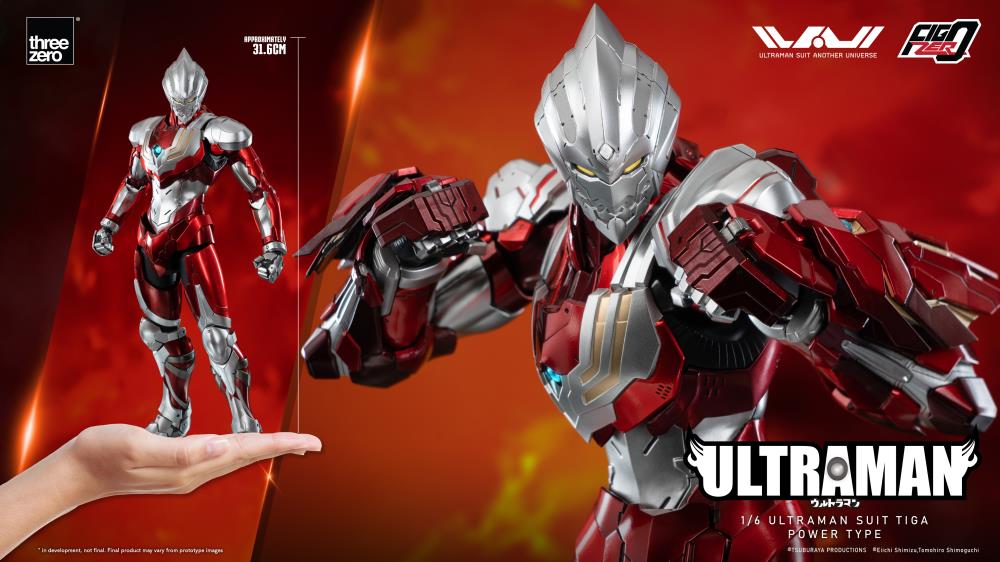 threezero Ultraman Suit Another Universe FigZero Ultraman Suit Tiga Power Type 1/6 Scale Figure - View 13