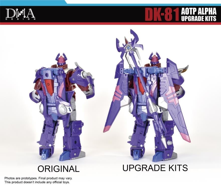 DNA Design DK-81 Upgrade Kit ABS and PVC Model Accessory Set - View 6