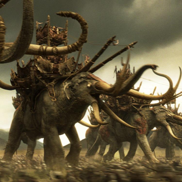 Weta Workshop The Lord of the Rings Skull of a Mumak Miniature Skull Replica (5.8-Inch) - View 16