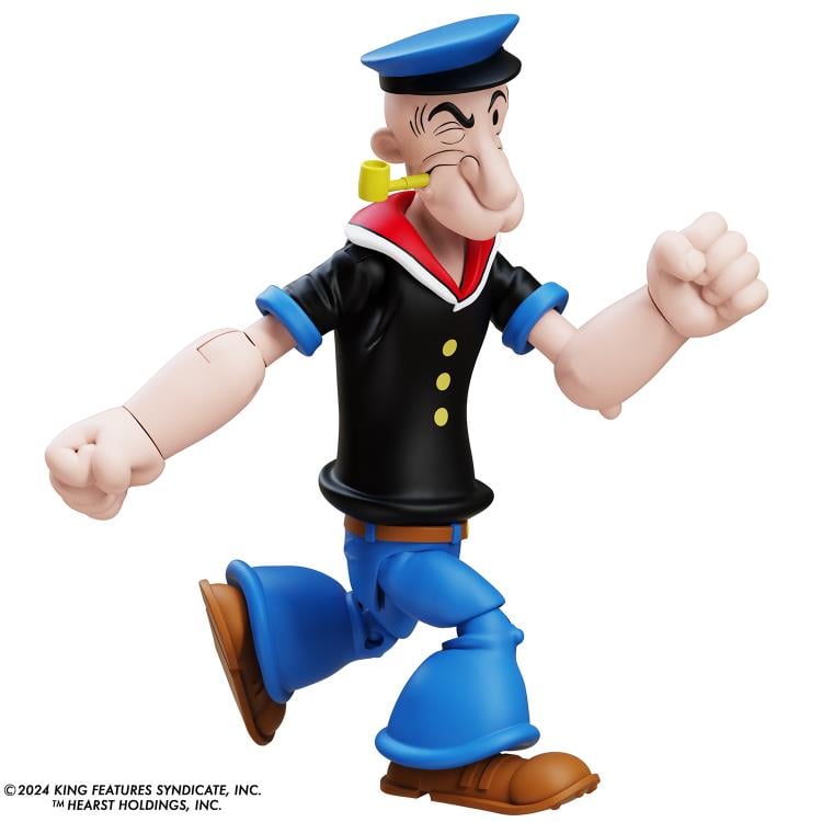 Boss Fight Studio Popeye Classics Popeye 1st Appearance (Black Shirt) 1/12 Scale Action Figure - View 3