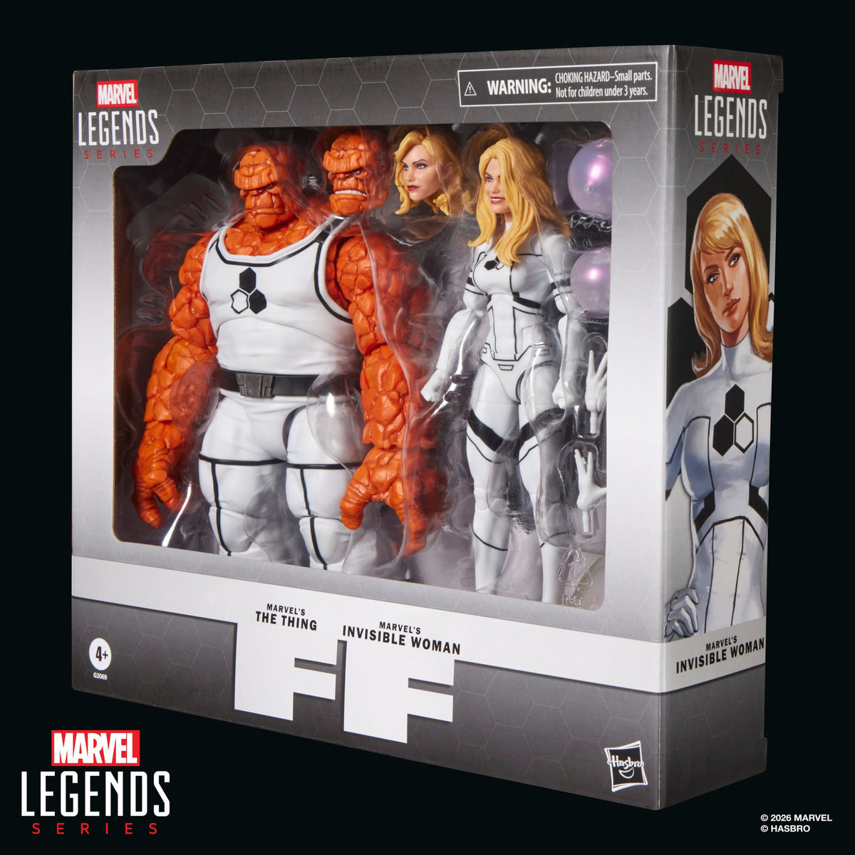 Hasbro Marvel Legends Future Foundation Marvel's The Thing & Marvel's Invisible Woman Action Figure Two-Pack - View 14
