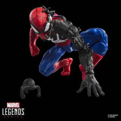 Hasbro Marvel Legends Secret Wars Spider-Man Alien Costume Plastic Action Figure - View 7