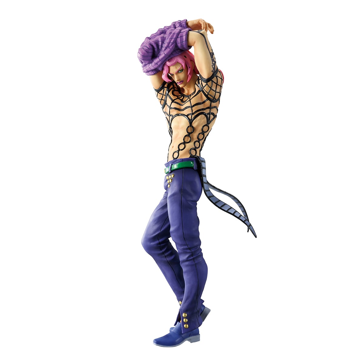 Bandai JoJo's Bizarre Adventure Masterlise Ichibansho Diavolo (The Gathering of Rivals) 9.8-Inch Figure - View 3