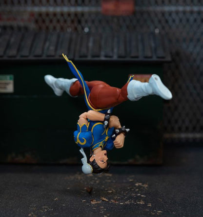 Jada Toys Street Fighter Chun-Li 1/12 Scale 5.75-Inch Plastic Action Figure - View 10