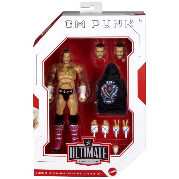Mattel WWE Ultimate Edition 27 CM Punk Action Figure - View 8