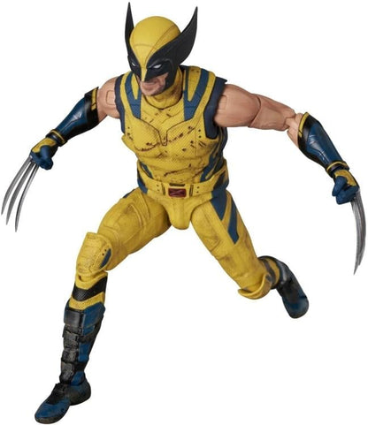 Medicom Toy Marvel Deadpool & Wolverine MAFEX No.291 Wolverine (Damage Ver.) 6-Inch Action Figure - View 5